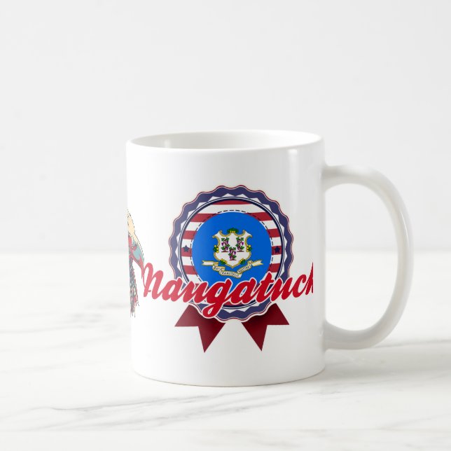 Naugatuck, CT Tasse (Rechts)
