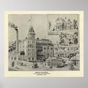 Naugatuck Val Brauerei Poster