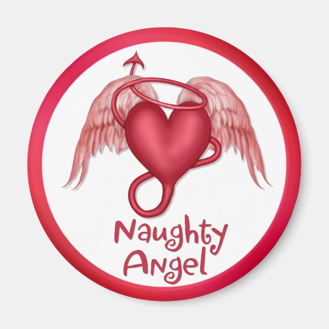 Naughty Angel Magnet (Vorne)