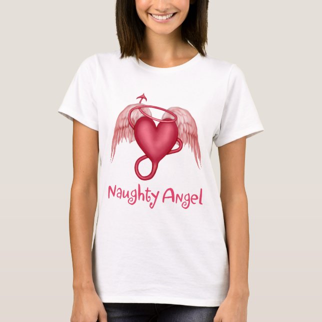 Naughty Angel T-Shirt (Vorderseite)
