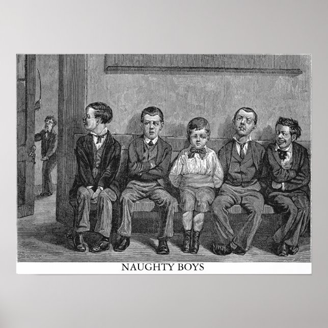 Naughty Boys Poster (Vorne)
