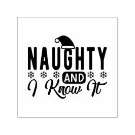 Naughty Christmas lustig Permastempel