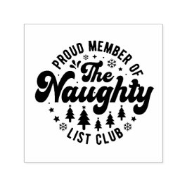 Naughty Christmas lustiges Thema Permastempel