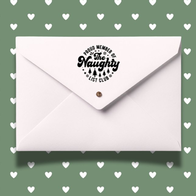 Naughty Christmas lustiges Thema Permastempel (Spread festive cheer and smiles with every stamp!)