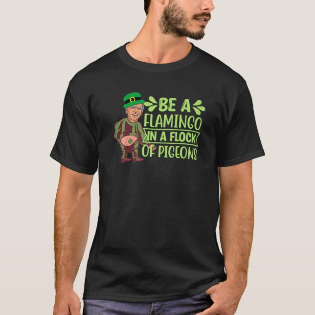 Naughty Dr Fauci Leprechaun St. Patrick's Day Sham T-Shirt (Vorderseite)