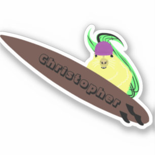 Naughty Eichhörnchen #1000 Surfen Aufkleber