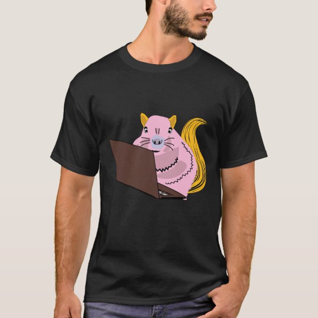 Naughty-Eichhörnchen #107 T-Shirt (Vorderseite)