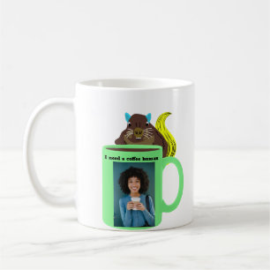 Naughty Eichhörnchen #115 Coffee Human Kaffeetasse
