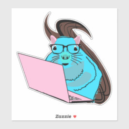 Naughty-Eichhörnchen #137 Aufkleber