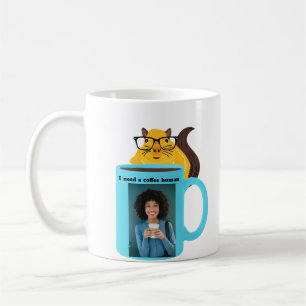Naughty Eichhörnchen #159 Coffee Human Kaffeetasse