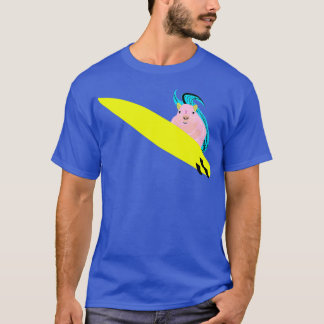 Naughty Eichhörnchen 21 Surfen T-Shirt