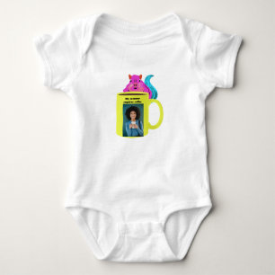 Naughty Eichhörnchen #279 Baby Coffee Strampler