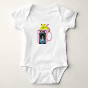 Naughty Eichhörnchen #341 Baby Coffee Strampler