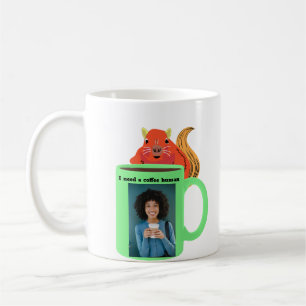 Naughty Eichhörnchen #356 Coffee Human Kaffeetasse