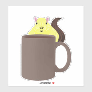 Naughty-Eichhörnchen #432 Aufkleber