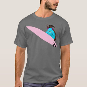 Naughty Eichhörnchen 459 Surfen T-Shirt