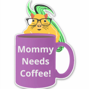 Naughty Eichhörnchen #530 Coffee Cup Aufkleber