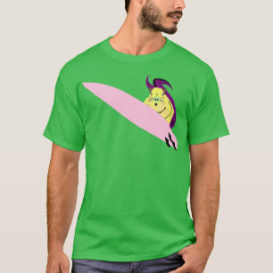 Naughty Eichhörnchen 579 Surfen T-Shirt