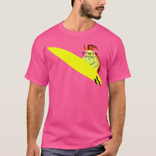 Naughty Eichhörnchen 773 Surfen T-Shirt