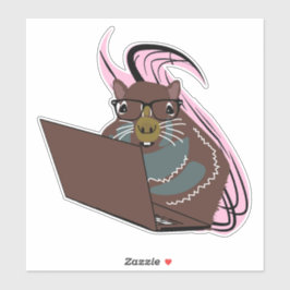 Naughty Eichhörnchen #90 Aufkleber