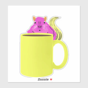 Naughty-Eichhörnchen #922 Aufkleber