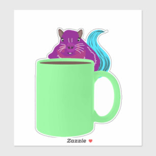 Naughty-Eichhörnchen #969 Aufkleber