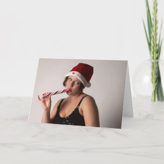 Naughty Elf Feiertagskarte