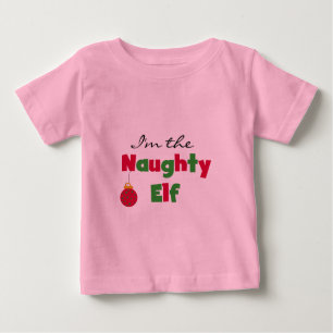 Naughty Elf T - Shirt und Geschenke