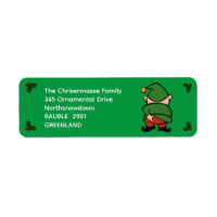Naughty Elves Itch Xmas Rücksendeadresse