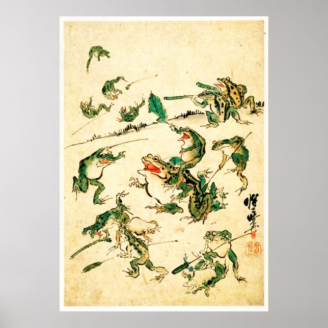 Naughty Frogs Poster (Vorne)