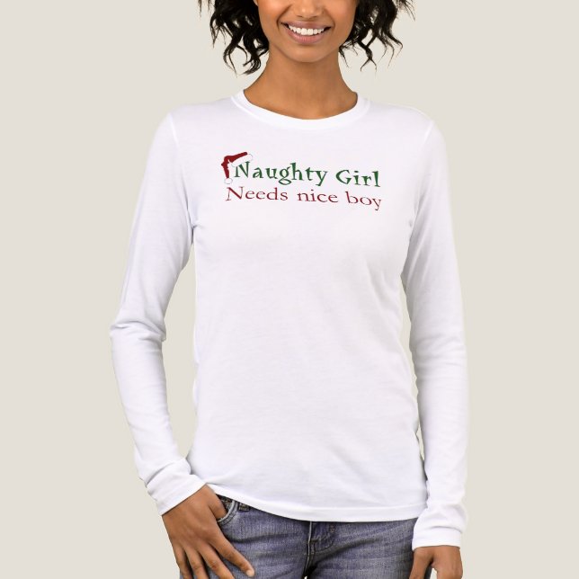 Naughty Girl tee (Vorderseite)
