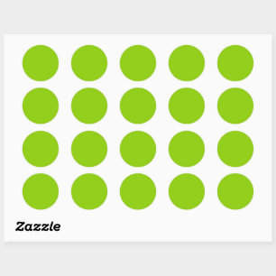 Naughty Green CUSTOMIZABLE-Aufkleber Runder Aufkleber