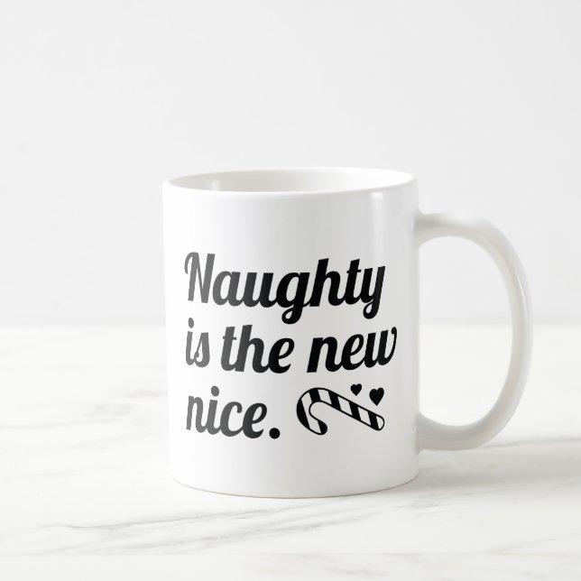 Naughty ist der neue Nizza Kaffeetasse (Rechts)