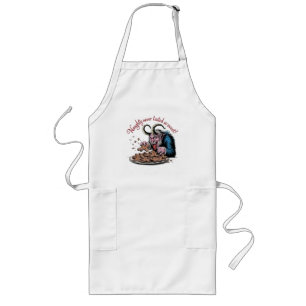 Naughty Krampus Weihnachtsdesign Lange Schürze