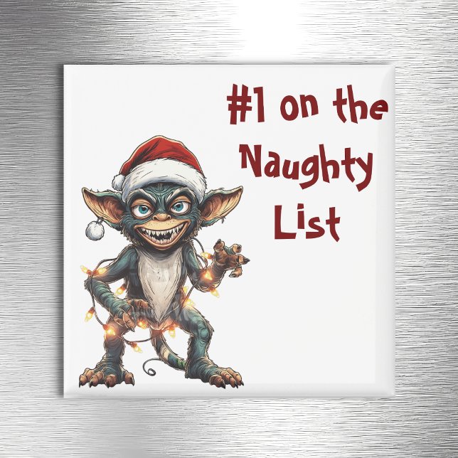 Naughty List Gremlin Magnet (Von Creator hochgeladen)