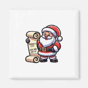 Naughty List Kinder, die 67 lustigen Meme 6 7 Weih Magnet