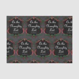 Naughty List Seidenpapier