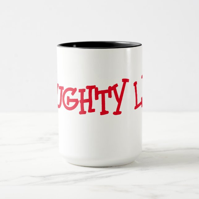 Naughty List-Tasse Tasse (Zentrum)