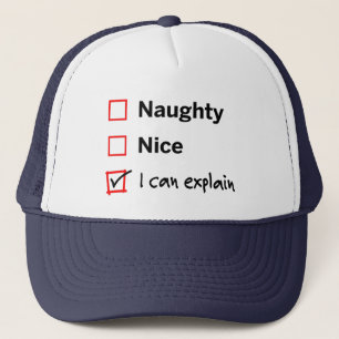 Naughty List Truckerkappe