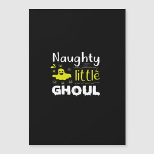 Naughty Little Ghoul Magnetkarte