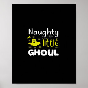 Naughty Little Ghoul Poster