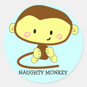 Naughty Monkey, Stickers