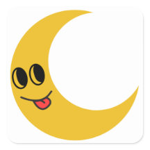 Naughty Moon Sleep Tracker Journal-Aufkleber
