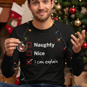 Naughty Nice - ich kann es erklären T-Shirt