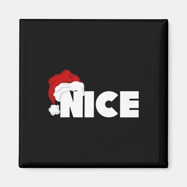 Naughty oder Nice Matching Weihnachten Weihnachten Magnet (Vorne)
