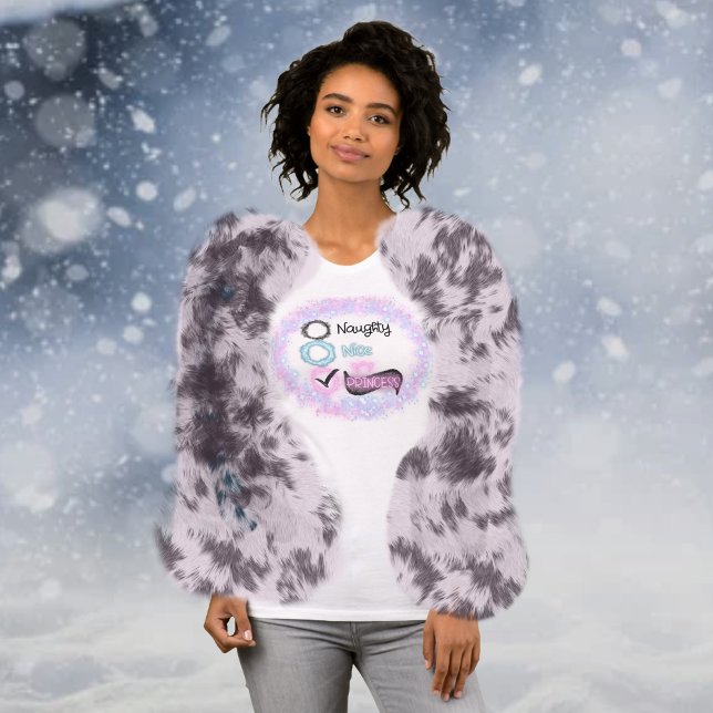 Naughty oder Nice Princess Tshirt (Von Creator hochgeladen)
