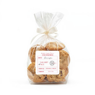 Naughty oder Nice Weihnachtsspeziallieferung Quadratischer Aufkleber