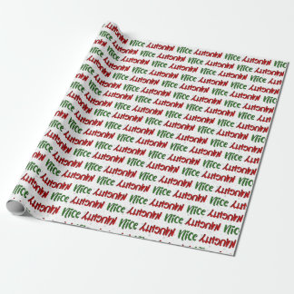 Naughty oder Nice Wrapping Paper Geschenkpapier
