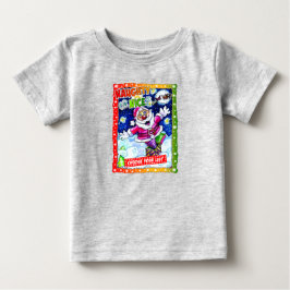 Naughty or nice, choose your list baby t-shirt