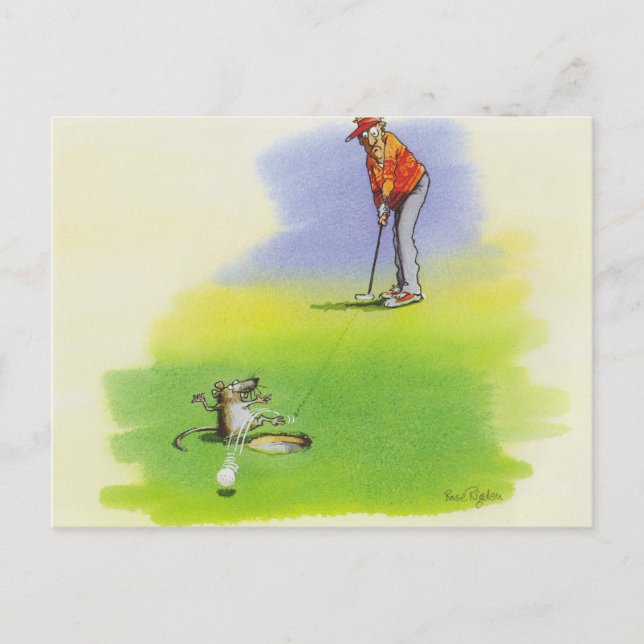 Naughty Postkarte (Vorderseite)